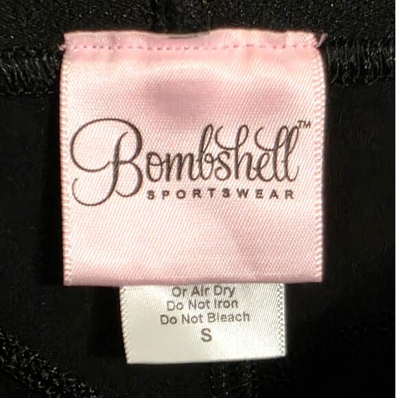 Bombshell Sportswear Let's Get Physical Leg Warmer Shorts Leggings Size Small - Picture 5 of 10